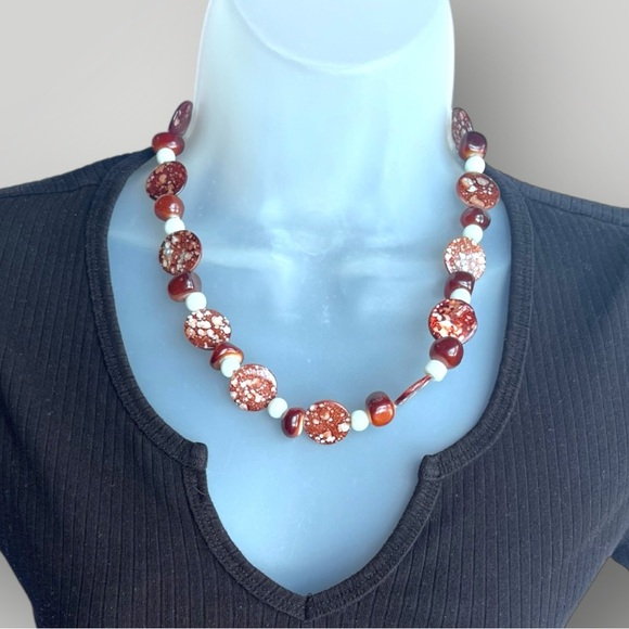 Handmade Necklace & Earrings Jewelry beads - Picture 3 of 10